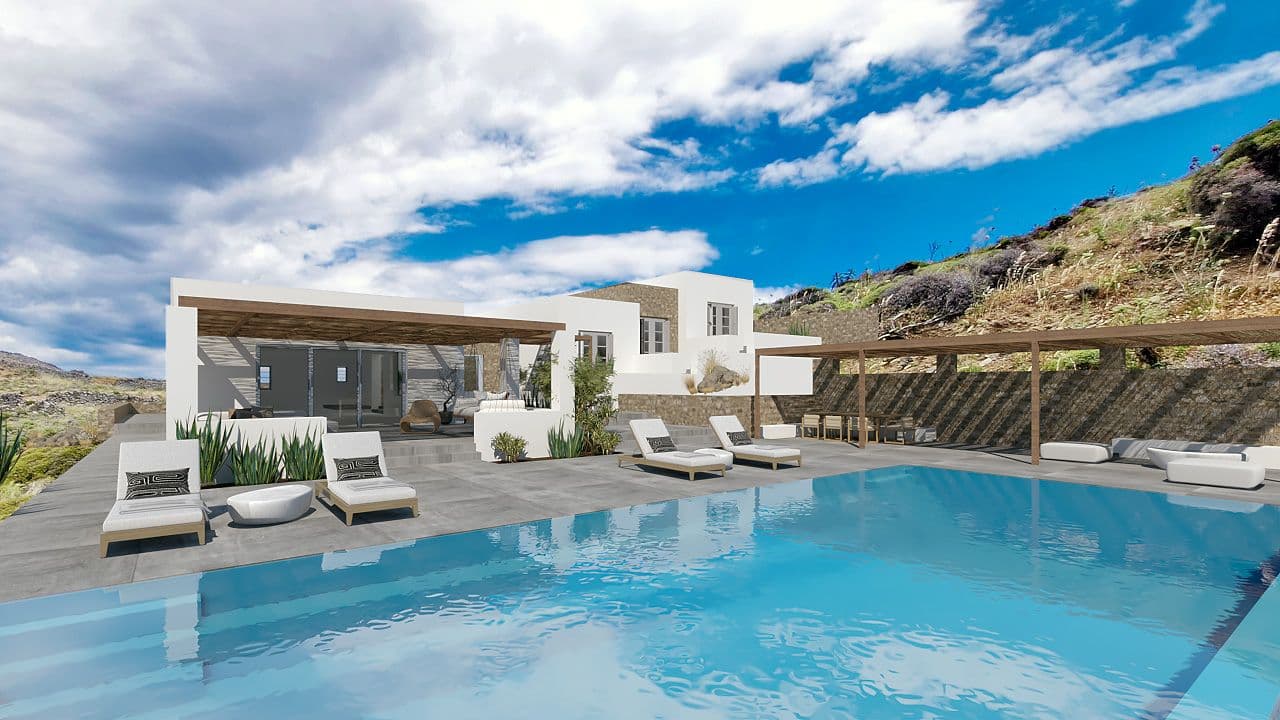House with Aegean views